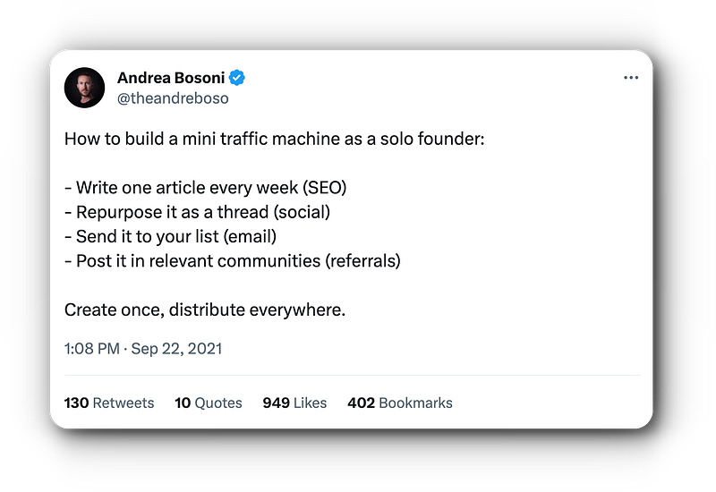 Step 3: Initiate a team-wide weekly blog writing practice